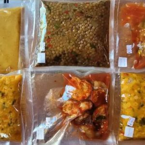 Comidas caseras al vacío